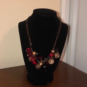 Chunky beaded necklace